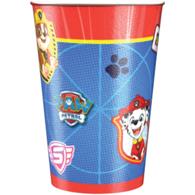 Bicchiere carta 250 ml Paw Patrol 8 pz, 7AM9903820-66