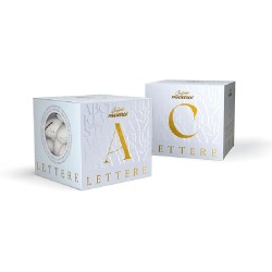 Maxtris - Confetti con LETTERA, scatola 200 gr, lettere assortite