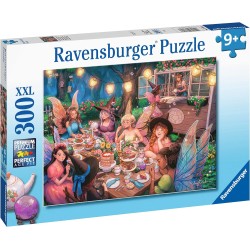 Ravensburger - Puzzle Merenda tra fate, 300 Pezzi XXL, EtÃ  Raccomandata 9+ Anni