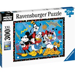 Ravensburger - Puzzle XXL Disney Topolino &amp; Friends, Idea Regalo per Bambini 9+ Anni, Gioco Educativo e Stimolante, 300 pezz