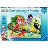 Ravensburger - Puzzle XXL Petronix Defenders, Idea Regalo per Bambini 6+ Anni, Gioco Educativo e Stimolante, 100 pezzi