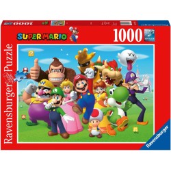 Ravensburger - Puzzle Super Mario per Adulti e Ragazzi, 1000 Pezzi, Idea Regalo per Lei o Lui, 70x50 cm
