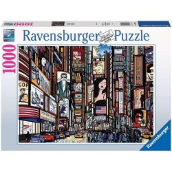 Ravensburger - Puzzle Vivace New York, 1000 Pezzi, Idea regalo, per Lei o Lui, Puzzle Adulti