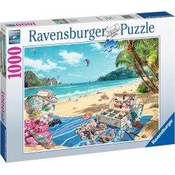 Ravensburger - Puzzle La collezione di conchiglie, 1000 Pezzi, Idea regalo, per Lei o Lui, Puzzle Adulti