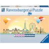 Ravensburger - Puzzle Un giorno a Parigi, Collezione Panorama, 1000 Pezzi, Idea regalo, per Lei o Lui, Puzzle Adulti