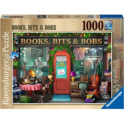 Ravensburger - Puzzle Libri, musica e fantasia, 1000 Pezzi, Idea regalo, per Lei o Lui, Puzzle Adulti