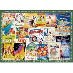 Ravensburger - Puzzle Disney Vintage Movie Post per Adulti e Ragazzi, 1000 Pezzi, Idea Regalo per Lei o Lui, 70x50 cm