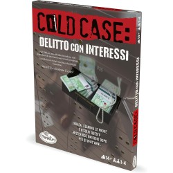 ThinkFun - Cold Case 3: Delitto con Interessi, Gioco Investigativo per Tutta la Famiglia, 1-4 Giocatori, Idea Regalo per Adulti 