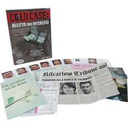 ThinkFun - Cold Case 3: Delitto con Interessi, Gioco Investigativo per Tutta la Famiglia, 1-4 Giocatori, Idea Regalo per Adulti 