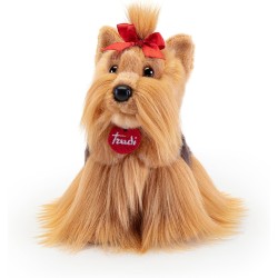 Trudi - Yorkshire Willy Peluche ideale come regalo di compleanno, Natale e altre occasioni | 24x21x16cm taglia S | Classici cani