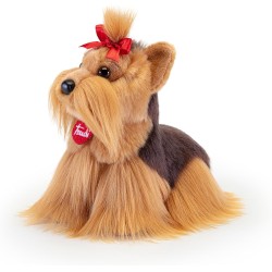 Trudi - Yorkshire Willy Peluche ideale come regalo di compleanno, Natale e altre occasioni | 24x21x16cm taglia S | Classici cani