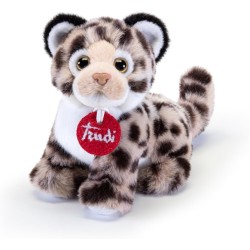 Trudi - Trudino Leopardo Deluxe Peluche ideale come regalo di compleanno, Natale e altre occasioni | 9x14x13cm taglia XS | Trudi