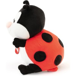 Trudi - Coccinella Molly, Colore Bianco, Rosso e Nero, Tg.S, 23560