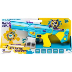 ODS - Splashmatic Atlantic 1000 PRO, Spara Acqua a Batteria con Ricarica USB, Pistola ad Acqua Lunghezza 50 cm, CapacitÃ  Serbat