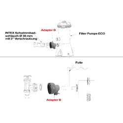 Intex - Adattatore tipo B - 10722