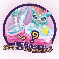 Giochi Preziosi - Magic Mixies Mixlings - Single Pack Crystal Woods Mini Calderone Con Nuove Funzioni Magiche Tutte Da Scoprire 