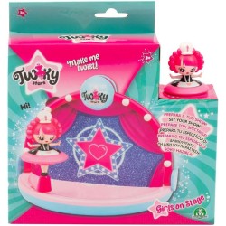 Giochi Preziosi - Twiky Star - Playset Con 2 Diverse ModalitÃ  Di Gioco, Palcoscenico Per Far Danzare Le Twiky E Arena Per Gare 