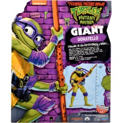 Giochi Preziosi - Donatello Tartarughe Ninja Caos Mutante, Donatello Gigante in versione Action Figure Articolata da 30 cm con A