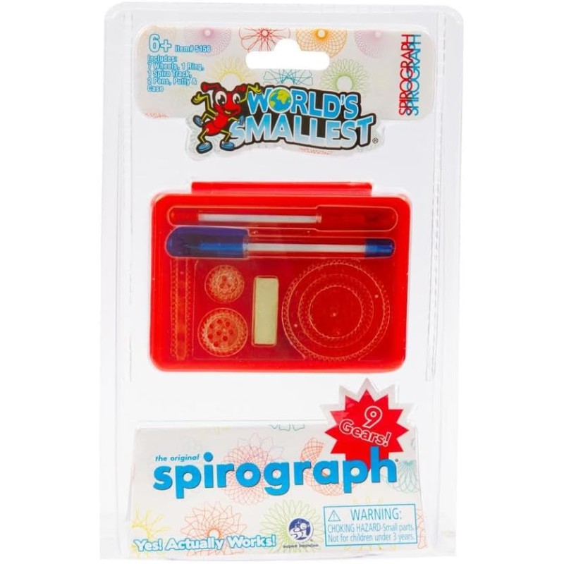 Giochi Preziosi - World s Smallest Spirograph con Accessori, WRL08000