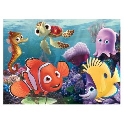 Lisciani - Puzzle Nemo/Finding Dory Disney Puzzle, 60 Pezzi, Multicolore, 48243