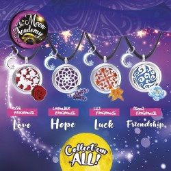 Lisciani Giochi - The Moon Academy Perfumed Amulets Collection, assortimento modelli, 105601