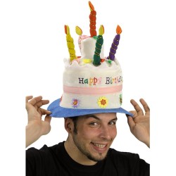 Carnival Toys - Cappello Torta di compleanno Happy Birthday, 05847