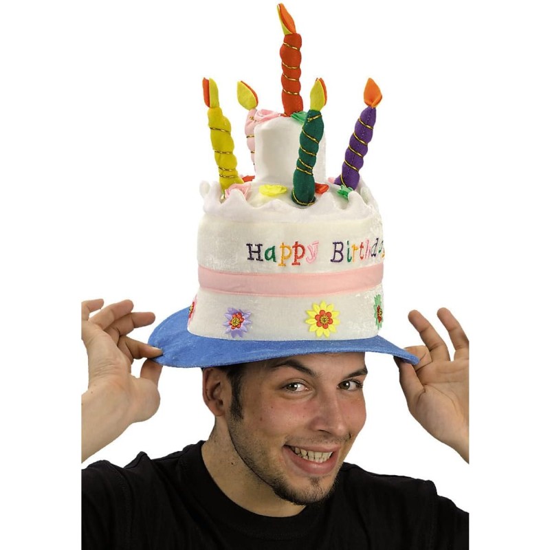 Carnival Toys - Cappello Torta di compleanno Happy Birthday, 05847