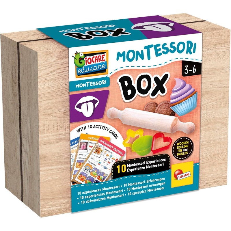 Lisciani Giochi - Montessori Box Taste, 105472