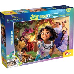 Lisciani Giochi - Disney Puzzle Double-Face Maxi Floor 108 pezzi Encanto, 98187