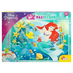 Lisciani Giochi - Disney Little Mermaid Princess Puzzle, 60 Pezzi, Multicolore, 74167