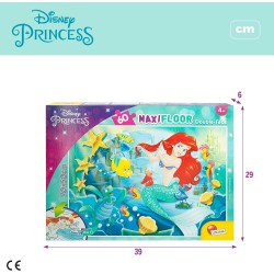 Lisciani Giochi - Disney Little Mermaid Princess Puzzle, 60 Pezzi, Multicolore, 74167