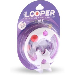 Asmodee - Loopy Looper: Edge - Gioco Antistress per Sfide Rilassanti, Fidget Toy, Colore Viola