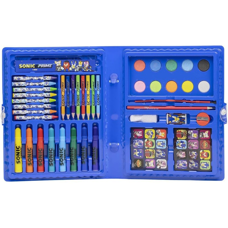 CERDÃ� LIFE S LITTLE MOMENTS - Sonic Colouring Box, Astuccio Unisex Kids, Multicolor, Standard
