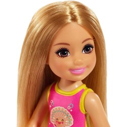 Mattel - Barbie Beach Doll Chelsea Bionda in Shell Design, GLN70