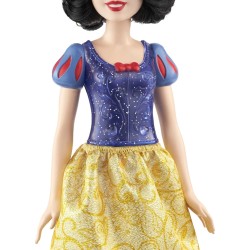 Mattel - Disney Princess - Biancaneve bambola con capi e accessori scintillanti ispirati al film, 3+ Anni, HLW08