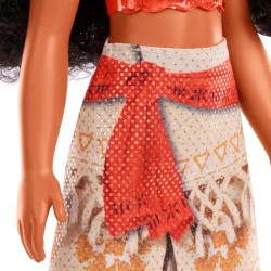Mattel - Disney Princess - Vaiana bambola con capi e accessori scintillanti ispirati al film, 3+ Anni, HPG68