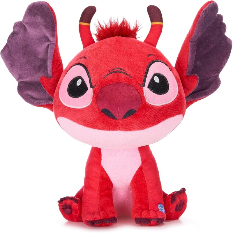 Disney - Leroy 30 cm Seduto con Suoni Peluche Lilo &amp; Stitch