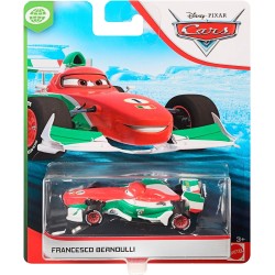 Mattel - Disney Pixar - Cars Personaggio Francesco Bernoulli, Macchinina Die Cast, Giocattolo per Bambini 3+ Anni, FLM10