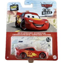 Mattel - Disney Cars Rayo McQueen Virjero, Macchina Giocattolo in Scala 1:55 - HHT95