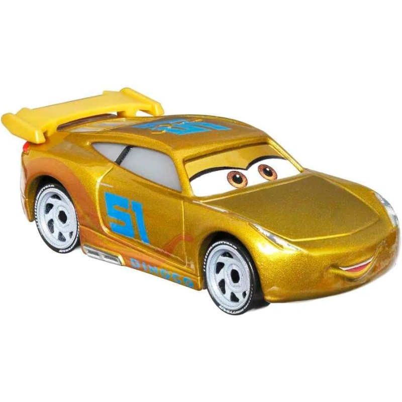 Mattel - Disney Pixar Cars - Cruz Ramirez Die-Cast 1:55 Colore Oro - HHT99