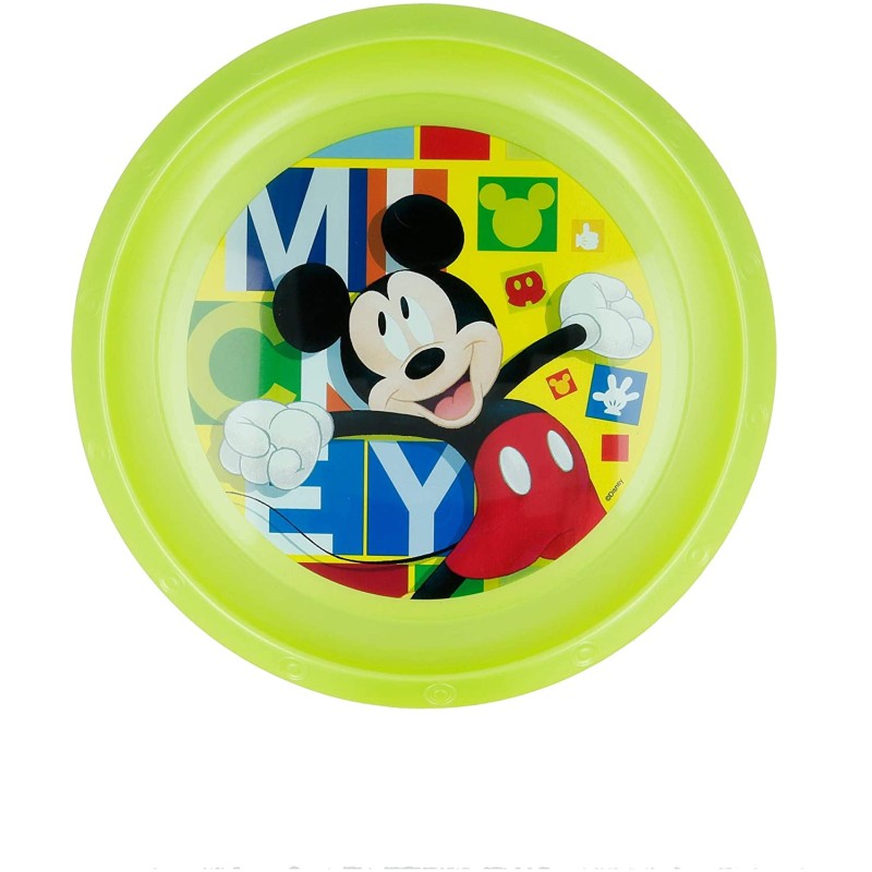 Mickey Mouse 44212 - Piatti, 4ST44212