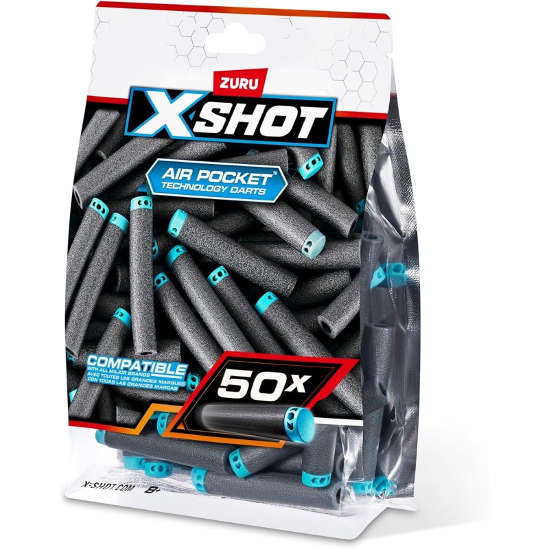 X-SHOT - Pack di 50 Dardi Sfusi Aggiuntivi