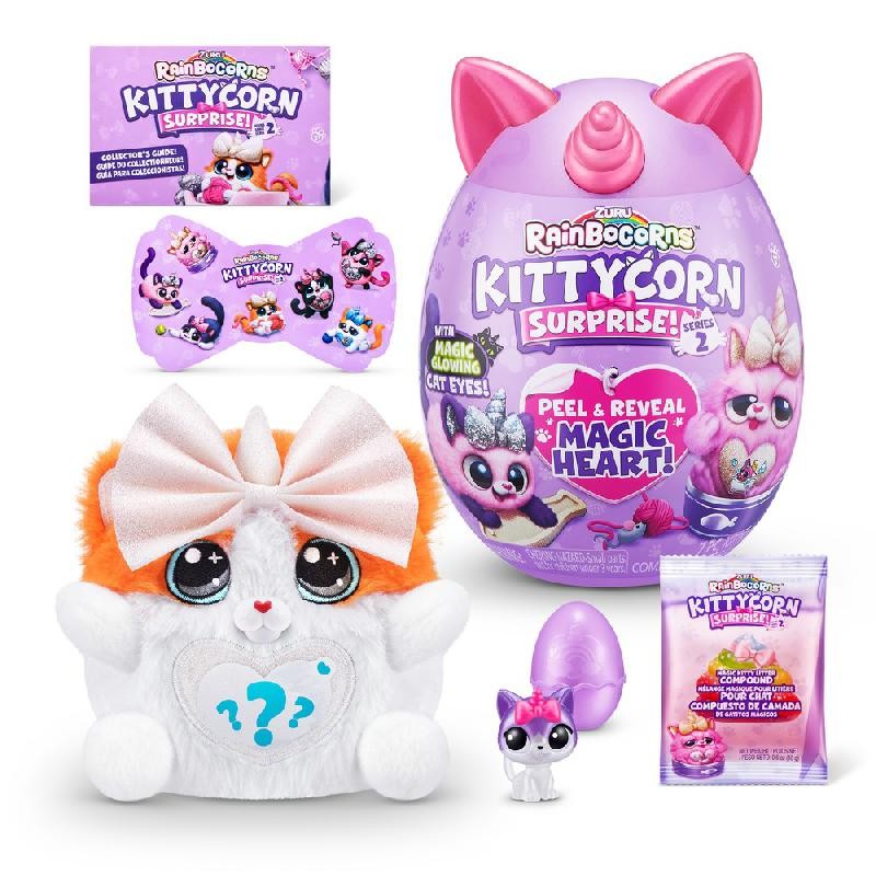 Zuru - Rainbocorns - Kittycorns Surprise S7 (9279SQ1) UOVO GATTINO SORPRESA, assortimento 1 pezzo