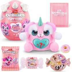 Zuru - Rainbocorns Puppycorn Surprise Uovo con Peluche a Sorpresa, assortimento, 9298TQ1