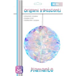 Origami diamante iridescente Ã˜ 30 cm, 5IT181004