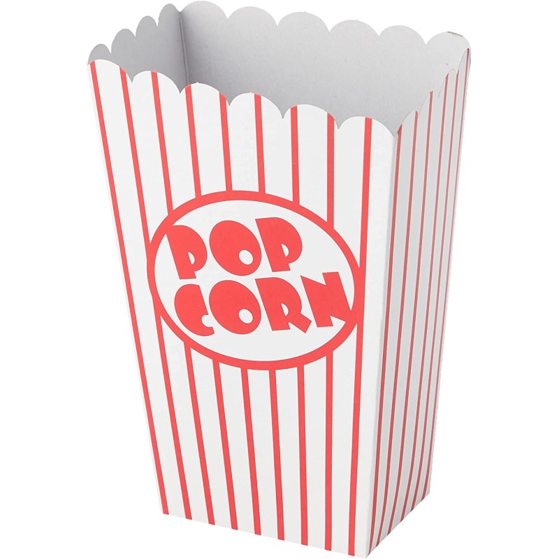 Contenitore Pop Corn H.13 x L.9,5 x L.6 cm Small, 8 pz, 5UN59023