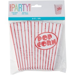 Contenitore Pop Corn H.13 x L.9,5 x L.6 cm Small, 8 pz, 5UN59023