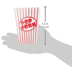 Contenitore Pop Corn H.13 x L.9,5 x L.6 cm Small, 8 pz, 5UN59023