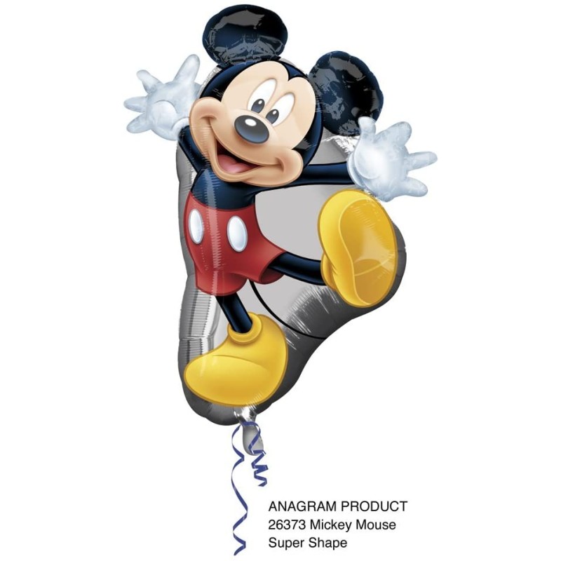 Pallone foil Supershape 31&quot; - 78 cm Mickey Full Body, 1 pz, 7A2637301