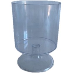 Bigiemme - Contenitore Plastica Cilindrico Ã˜ 12,5 Cm H 12 Cm